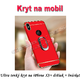 Ultra tenký kryt na mobil iPhone Xs + magnetický držiak + šnúrka A_product