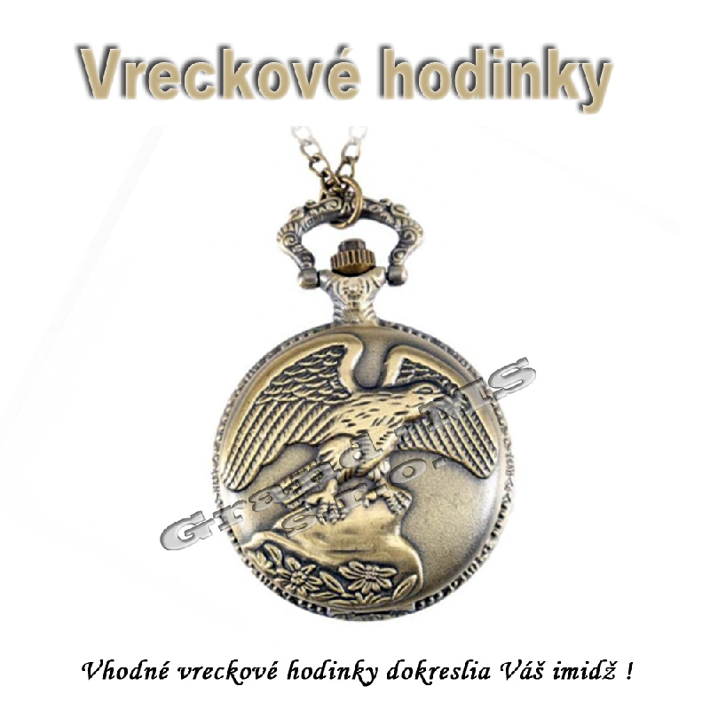 Vreckové hodinky - retro bronzový OROL1 3D dizajn_product_product_product_product_product