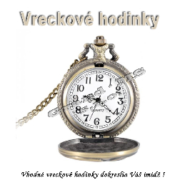 Vreckové hodinky - retro bronzový OROL1 3D dizajn_product