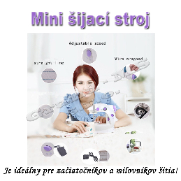 Mini šijací stroj NEEDLE pre deti a začiatočníkov_product