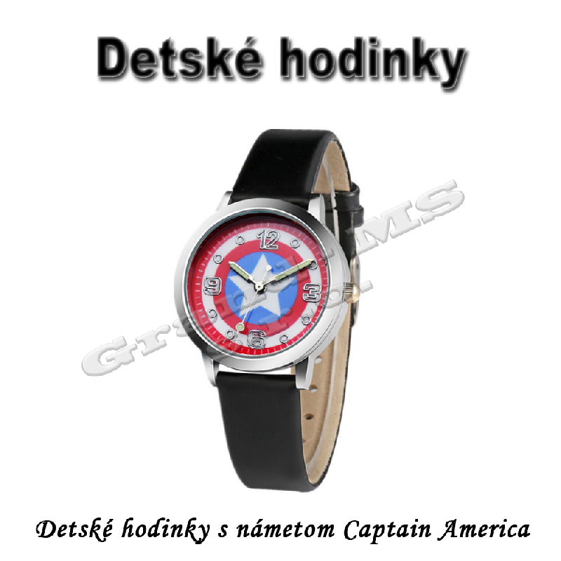 Hodinky QUEEN-US, model Captain America