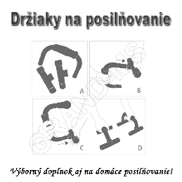 Držiaky na posilňovanie - Podpera na cvičenie PUSH UP BARS_product