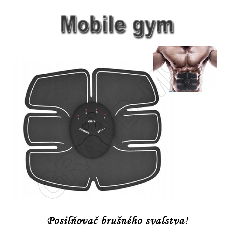 Mobile Gym - Elektrický posilňovač brušného svalstva