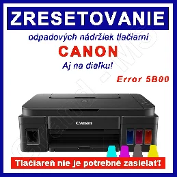 Restovanie počítadla odpadovej nádoby v atramentovej tlačiarni Canon_product