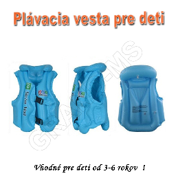 Plávacia nafukovacia vesta pre deti od 3-6 rokov_product