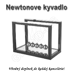 Newtonove kyvadlo BSX8  - náučná hračka či doplnok do kancelárie 