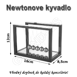 Newtonove kyvadlo BSX8  - náučná hračka či doplnok do kancelárie _product