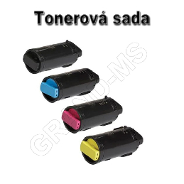 Sada tonerových kompatibilných kaziet s Xerox C600 / C605 (106R03912, 106R03913, 106R03914, 106R03915) CMYK