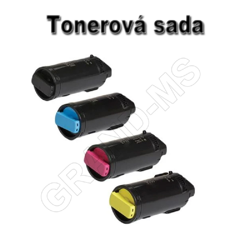 Sada tonerových kompatibilných kaziet s Xerox C600 / C605 (106R03912, 106R03913, 106R03914, 106R03915) CMYK