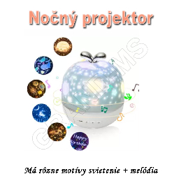 Nočný projektor  MULTISLEEP041 - so 6 motívmi  a hudbou_product_product_product_product_product_product