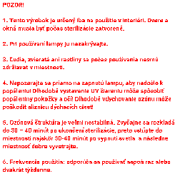 Prenosná sterilizačná-germicídna mini UVC lampa COD1 -  ZABIJÁK VÍRUSOV A BAKTÉRIÍ_product