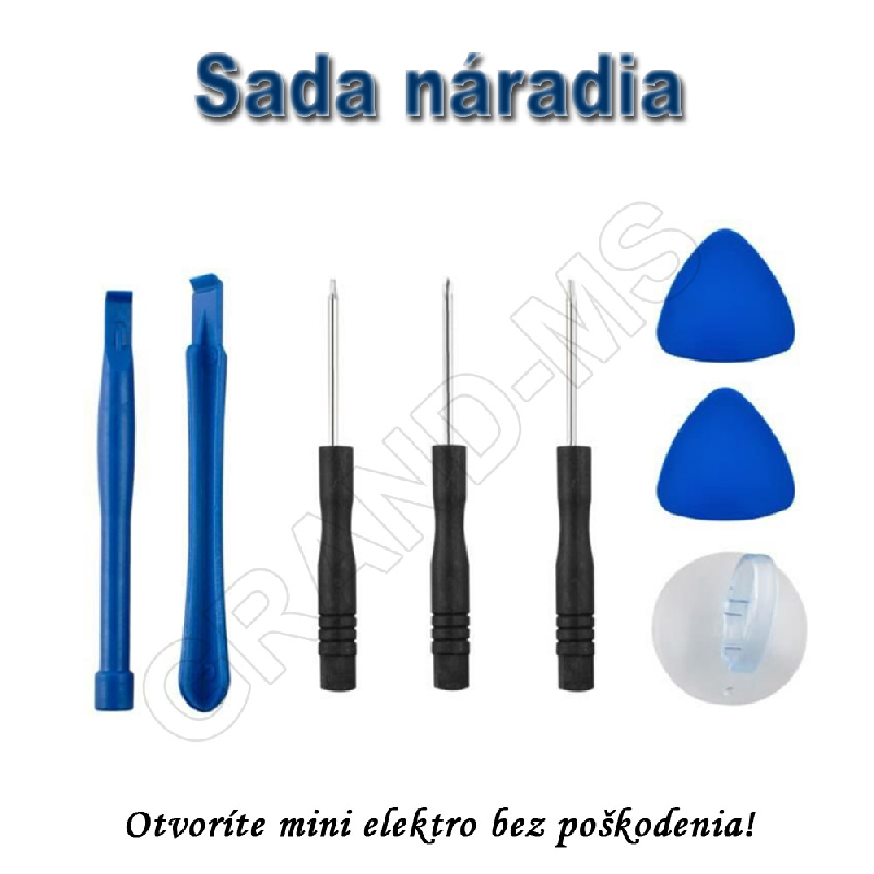 Sada náradia na opravu telefónov - HANDY CASE mini 8v1