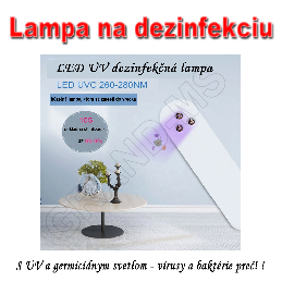 Prenosná sterilizačná-germicídna mini UVC lampa COD2 -  ZABIJÁK VÍRUSOV A BAKTÉRIÍ_product