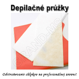 Depilačné prúžky na profesionálne odstránenie chĺpkov - 100ks_product