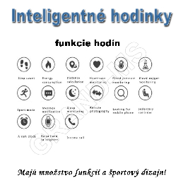 Športové inteligentné hodinky D18 varianta A_product