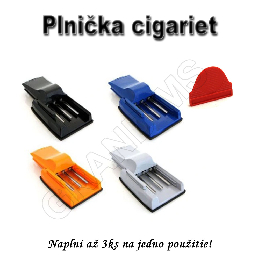 Manuálna plnička cigariet  na 3ks