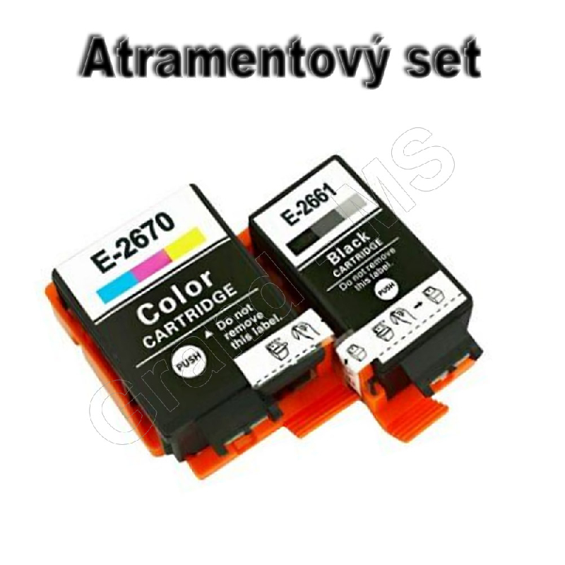 Sada kompatibilná s Epson T2661 a T2670 (C13T26614010, C13T26704010)