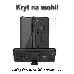 Kryt na mobil Samsung A71 - čierny