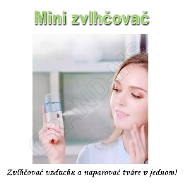 Prenosný mini zvlhčovač vzduchu a naparovač tváre v jednom