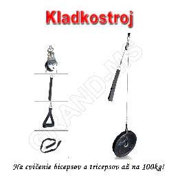 Kladkostroj - súprava na cvičenie bicepsov a tricepsov až na 100kg_product