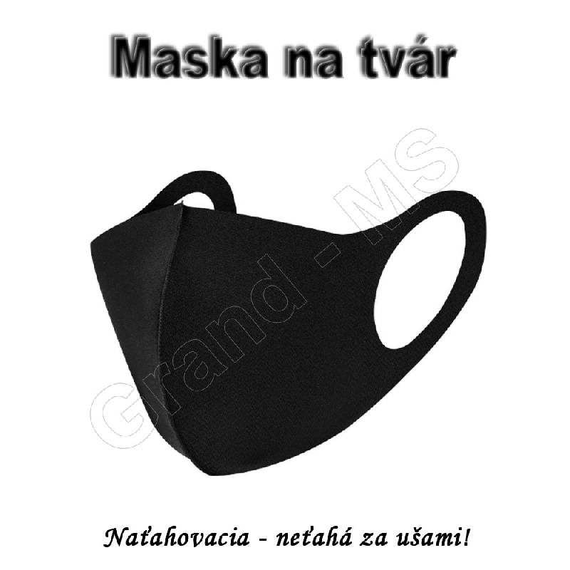 Maska na tvár K04 čierna_product_product_product_product_product