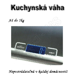 Kuchynská oceľová váha s osvetlením do 5kg_product