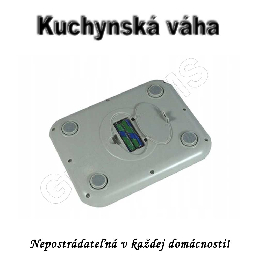 Kuchynská oceľová váha s osvetlením do 5kg_product