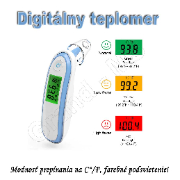 Digitálny LCD infračervený teplomer  model YK-IRTI