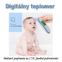 Digitálny LCD infračervený teplomer  model YK-IRTI_product