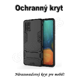 Kryt na mobil Samsung A71 - čierny typ D