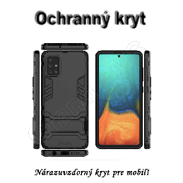 Kryt na mobil Samsung A71 - čierny typ D_product