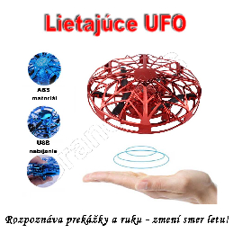 Elektronická indukčná hračka - Lietajúce UFO / RC DRON modrá_product_product_product