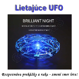 Elektronická indukčná hračka - Lietajúce UFO / RC DRON modrá_product