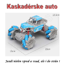 Kaskadérske terénne RC auto s diaľkovým ovládačom - otočné o 360°C_product