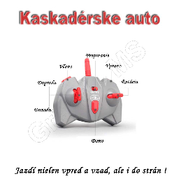 Kaskadérske terénne RC auto s diaľkovým ovládačom - otočné o 360°C_product