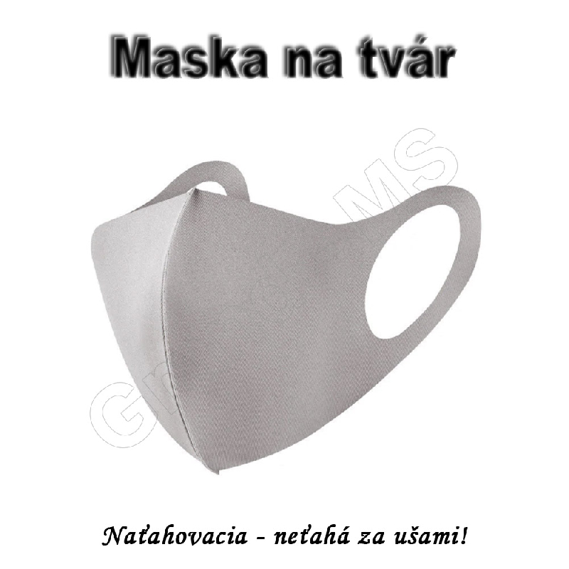 Maska na tvár K04 čierna_product_product