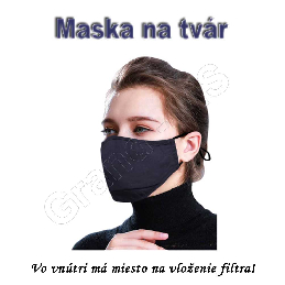 Maska na tvár  K05 tmavomodrá