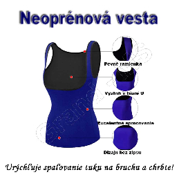 Neoprénová športová vesta na cvičenie/formovanie/chudnutie - fialová_product_product_product_product_product_product