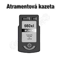 Atramentová kazeta kompatibilná s Canon PG-560 XL Bk (3712C001)