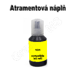 Atramentová náplň kompatibilná s Epson C13T03V14A, 101, 127ml - black