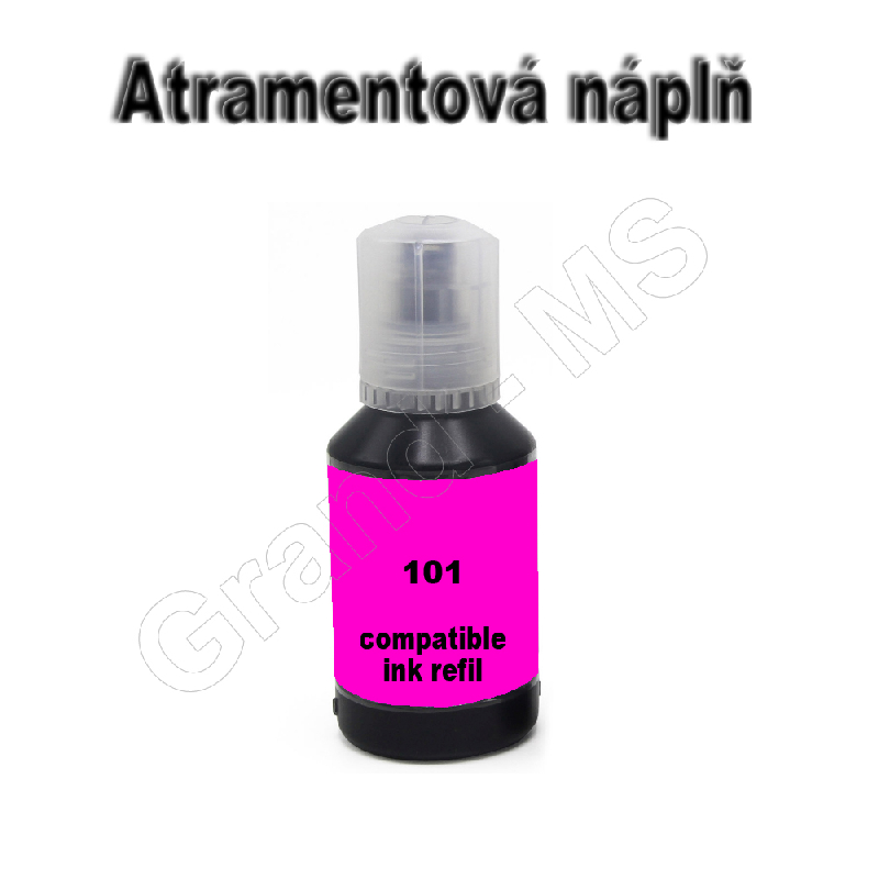 Atramentová náplň kompatibilná s Epson C13T03V34A, 101, 70ml - magenta