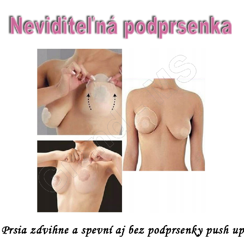 Neviditeľná podprsenka Bare Lifts 10ks