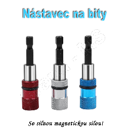 Rýchlovýmenný magnetický šesťhranný držiak bitov