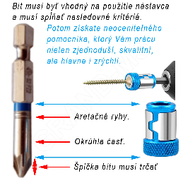 Magnetický nástavec na bity _product