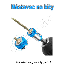 Magnetický nástavec na bity - typ A