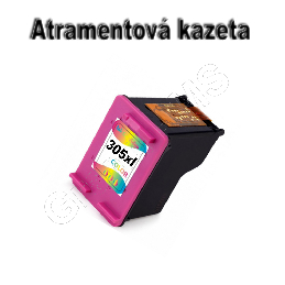 Atramentová kazeta kompatibilná s HP 305XL Color (3YM63AE) 18ml