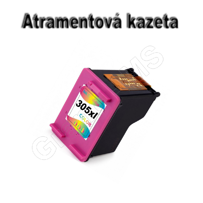 Atramentová kazeta kompatibilná s HP 305XL Color (3YM63AE) 18ml