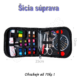 Šicia súprava - obsahuje až 70ks 