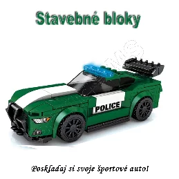 Stavebnica - Športové auto 207ks typ 5060