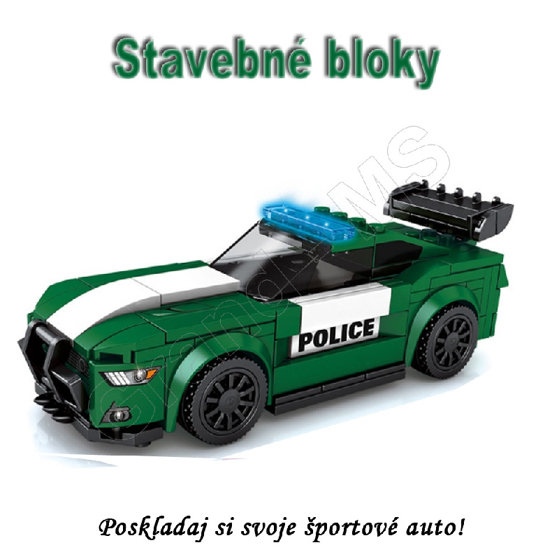 Stavebnica - Športové auto 207ks typ 5060